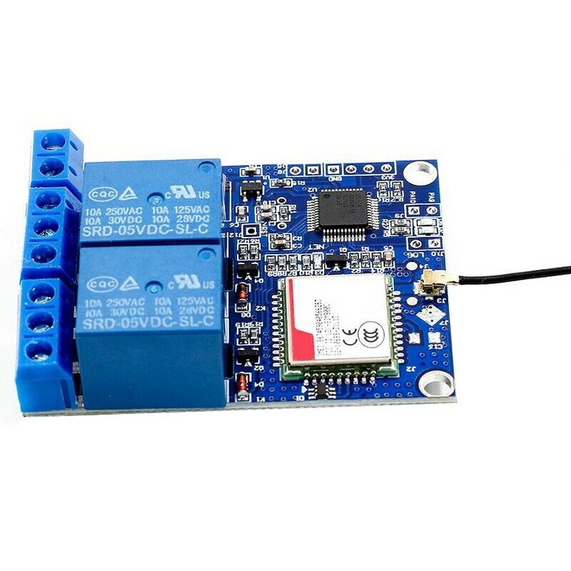 Sms Gsm Remote Control Switch Sim800C Stm32F103C8T6 2 Channel Relay Module  T7G7