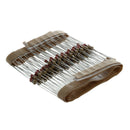 100 PCS 1/4W 0.25W 5% 220 R OHM Carbon Film Resistor 1st Class Postage UK