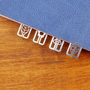 20pcs Mini Metal Bookmarks Office School Book Note Clip Chic Cute Case Box N`US