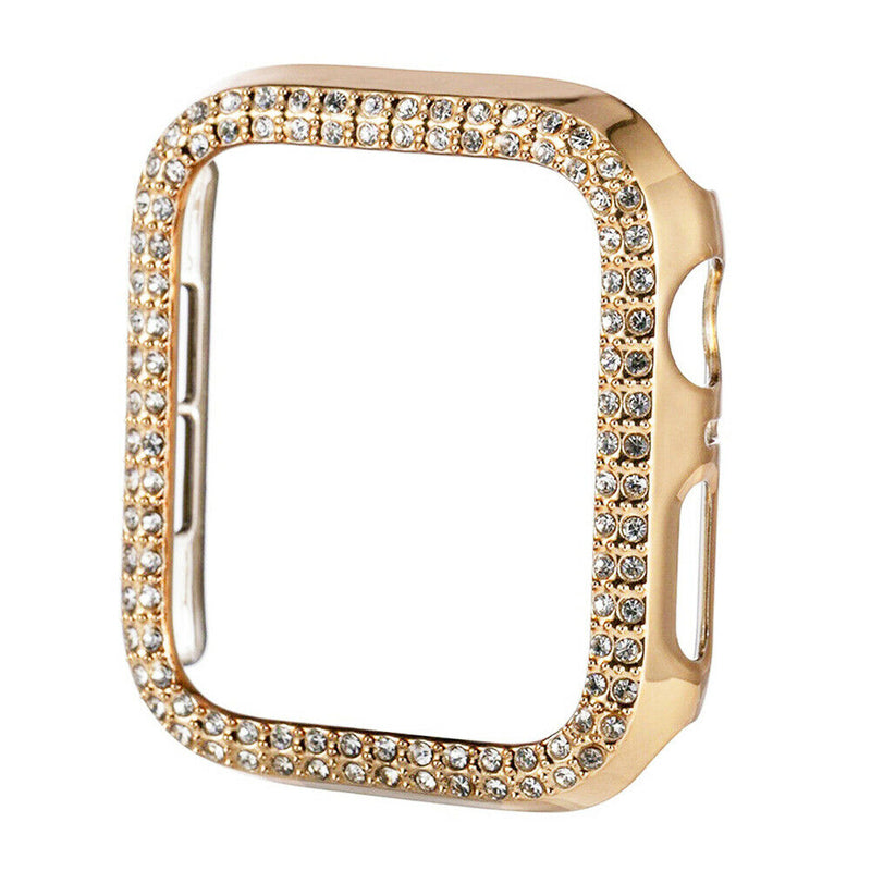 Rhinestone Diamond Cover for iWatch Series 3 2 1 38mm Screen PC Protector Case