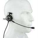 2.5mm Noise Cancelling Monaural Headset/Earphone for Call Center Telephones