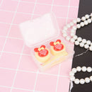 Lovely S multicolor mini portable contact lens case holder contact lenses boxeM&