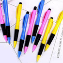 0.7MM Black Ballpoint Pen Push Clip Ballpoint Pen Stationery Student Supply D5B3