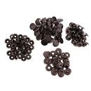 60 Sets Snap Fasteners Press Studs Sewing Rivets DIY Leather Craft 12.5/15mm