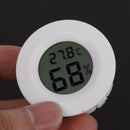 Mini LCD Hygrometer Humidity Thermometer Round Temperature Meter Tester Indoor