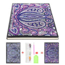DIY Mandala Special Shaped Diamond Painting 50 Pages Notebook A5 Sketchbook