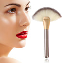Professional 24pcs Cosmetic Makeup Powder Blush Brush Set With Leather Bag A