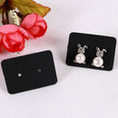 100x Jewelry earring ear studs hanging display holder hang cards organizer_MO