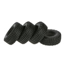 4 Pieces  1.9" Rocks Tyre Tires 1:10 Rubber For 1/10 RC RC4WD Climbing Rock