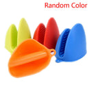1 Pcs Kitchen Glove Heat Resistant Grip Baking BBQ Mitt Oven Pot Holder Silicone