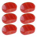 6pcs Guitar Tuning Pegs Tuners Heads Replacement Buttons Knobs Handle Cap