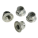 4PCS M3.5 Lock Nuts Self-Tightening Wheel Nuts for 1/16 XLH Q901 Q902 Q903 RC
