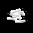 10pcs 10W 5 Ohm 5R 5% Wirewound Ceramic Cement Resistor    Z
