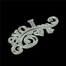 DIY Love Border Decor Metal Cutting Dies Stencils for Scrapbooking Album Card BX