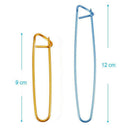 9 Pcs Large-Eye Blunt Needles with 2 Pcs Yarn Stitch Holders, Knitting Need