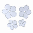 4pcs Metal Flowers DIY Cutting Dies Die Cut Stencil Decorative Scrapbooking