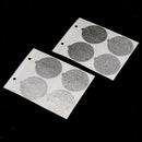 60xAluminum Foil Sealing Stickers 37mm For Refillable Reusable Capsules Pods