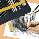 27pcs/set Sketch Pencil Tools Professional Art Drawing Pencil Sketching X0M9