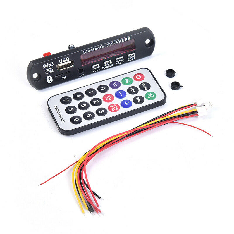 MP3 Player Decoder Board Take Calls12V Bluetooth TF USB FM Screen Radio RecoSEAU