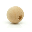 16mm Round Wood Bead Rondelle Spacer Wooden Bead Natural Wood Bead Hot MO