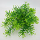 Artificial Cedar Pine Branches Plastic Shrubs Greenery Bushes Bundles Table