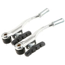Aluminum Alloy Bike Bicycle V Brake Caliper Brakes Lever Kit Set Replacement