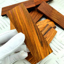 CocoBolo Wood Non-slip Patches 1 Pair Natural Handle Shank Scales for Tool DIY