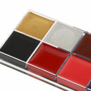 12 Color Face Art Body Painting Makeup Palette For Party Halloween Fancy Dr