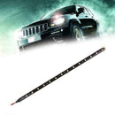 2PCS White Car 12V 12 LED 30cm Strip Flexible Light Accessories Decor X5M3 D6U9