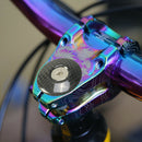 Bicycle 28.6mm Steer Star Nut Front Fork Tube Headset Top Cap with Screw