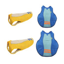 Pet Dog Puppy Cooling Vest Pet Evaporative Jacket for Pet Dog Cat Blue-XS