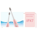 2-In-1 Electric Toothbrush, 2-In-1 Interchangeable Brush Head Cleansing Ins