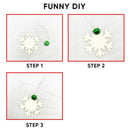 40PCS Unfinished Wooden Christmas Ornaments Bulk,Natural Wood Slices Wood C