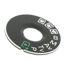 1 Pack Dial Mode Plate Interface Cap Cover + Tape Repair Fix Part for Canon EOS