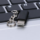 Metal USB 3.1 Type-C Male Connector to Micro USB 2.0 5Pin Female Data Adapt