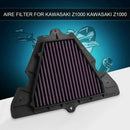 Motorcycle Air Cleaner Intake Filter For Kawasaki Z1000 Zx1000 Ninja 1000 V
