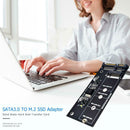 SATA 3.0 22 Pin to M.2 SSD Adapter Expansion Card KEY B-M NGFF Converter