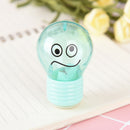 Bulb style emotion plastic pencil sharpener kids gift stationery school suppl â„–[
