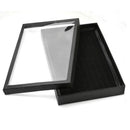 Fashion Jewelry Organizer Box Holder Show Case For Ring Earring Storage D GEG