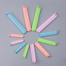 12x Kitchen Plastic Storage Food Snack Seal Sealing Bag Clips Sealer Clamp