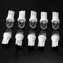 10Pcs Durable T10 Bright LED White Light Lamp Dome Bulb for Car DC 12-24V New