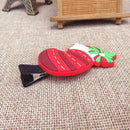 Women Girl Christmas Tree Snowman Mini Hairpin Hair New Gift Clip K3O7 V2F4