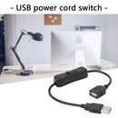 12 inch USB Cable with Button Switch for USB Lamp Fan Male to Female (1pc) A