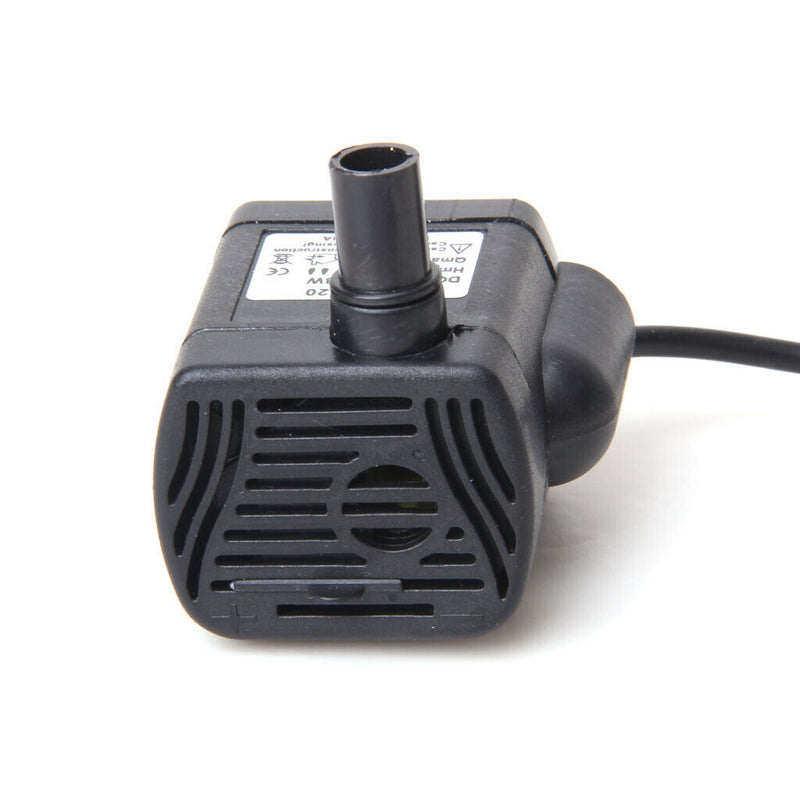 USB DC 3.5V- 9V Water Pump Fountain Pool Garden Pond Submersible Watering