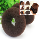 2Pcs Girls Magic Donut Hair Bun Ring Styling Maker Beauty Tool Scrunchie  ZSE