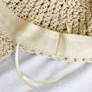 Fashion Women'S Wide Brim Straw Hat Summer Style Raffia Floppy Hat Foldable