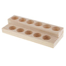 2 Tiers Essential Oil Wooden Storage Case Box - Holds 11 Regular and Roller