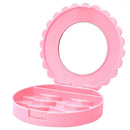 Cute False Eyelash Care Storage Case Box With Mirror Container HolderMOrganiz3Cg