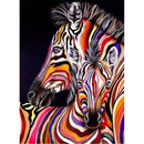 5D DIY Full Drill Diamond Painting Cross Stitch Embroidery Mosaic (Zebra01)