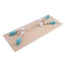 Wall Shelf Wood Shelf Tassel Storage Display Cafe Bedroom Kid Room Decor 03
